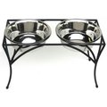 Petsstop PetsStop RDB27L Arbor Double Diner Raised Feeder - Large RDB27L